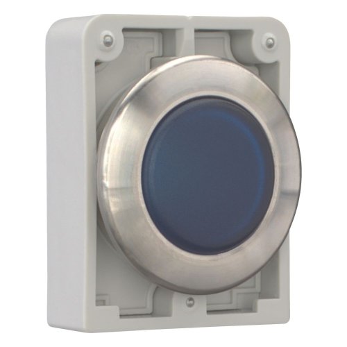 Eaton Signaallamp, 30mm, RVS, vlak, blauw - Eaton 188045 r - 20062981
