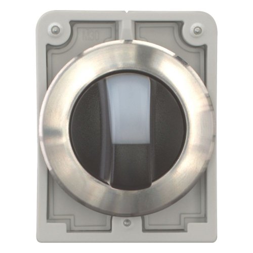Eaton Signaalkeuzeschakelaar, 30mm, RVS, vlak, wit, 3 standen, terugverend - Eaton 188075 c - 20063101