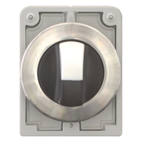 Eaton Keuzeschakelaar, 30mm, RVS, vlak, 3 standen, draaigreep, vast - Eaton 188181 c - 20063094