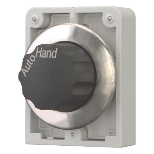Eaton Keuzeschakelaar, 30mm, RVS, vlak, 3 standen, knop, vast - Eaton 188185 l - 20063092