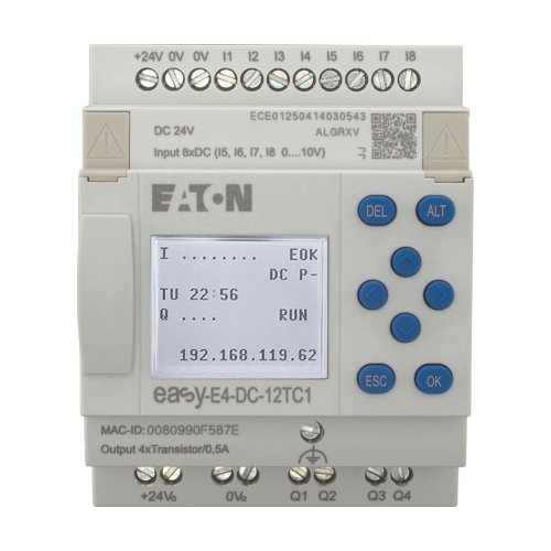 EATON easy logische module 24vdc EASY-E4-DC-12TC1 - Eaton 197213 c - 20063669