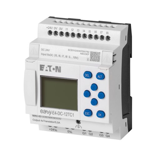 EATON easy logische module 24vdc EASY-E4-DC-12TC1 - Eaton 197213 ltp - 20063669
