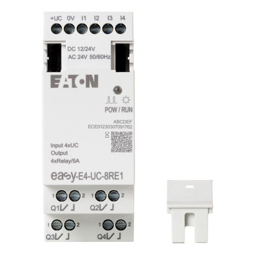 EATON easy uitbreiding 12-24v 4di 4re EASY-E4-UC-8RE1 - Eaton 197217 c - 20063671