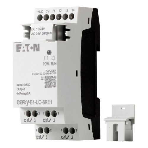 EATON easy uitbreiding 12-24v 4di 4re EASY-E4-UC-8RE1 - Eaton 197217 l - 20063671