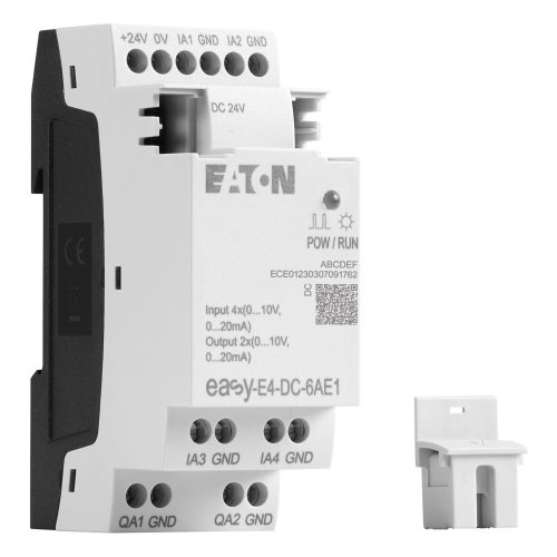 EATON easy i/o uitbreiding 0-10v EASY-E4-DC-6AE1 - Eaton 197223 r - 20063675