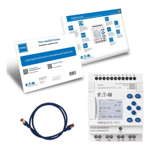 EATON easy starterset 24vdc EASY-BOX-E4-DC1 - Eaton 197228 c - 20063679