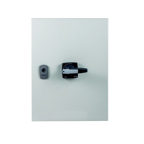 Eaton Stalen behuizing met lastscheider 160A 4P draaigreep grijs vergrendelb - Eaton 197324 c - 20063704