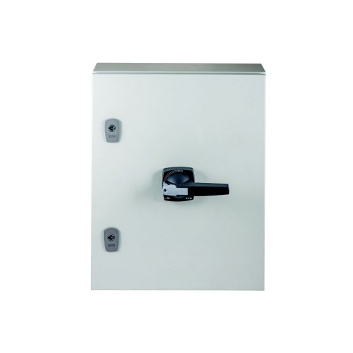 Eaton Stalen behuizing met lastscheider 400A 4P draaigreep grijs vergrendelb - Eaton 197332 tp - 20063716