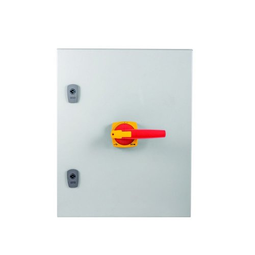 Eaton Stalen behuizing met lastscheider 400A 4P draaigreep rood/geel vergren - Eaton 197333 c - 20063717