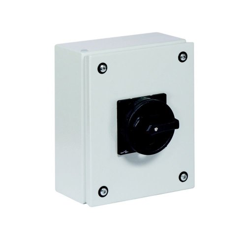 Eaton Stalen behuizing met lastscheider 63A 3P draaigreep zwart vergrendelba - Eaton 197365 r - 20063739