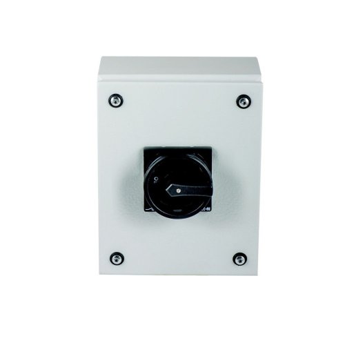 Eaton Stalen behuizing met lastscheider 63A 3P draaigreep zwart vergrendelba - Eaton 197365 tp - 20063739