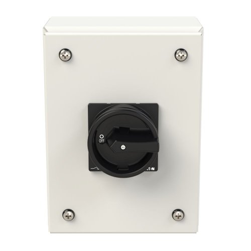 Eaton Stalen behuizing met nokkenschakelaar 20A 3P draaigreep zwart vergrend - Eaton 197381 c - 20063784