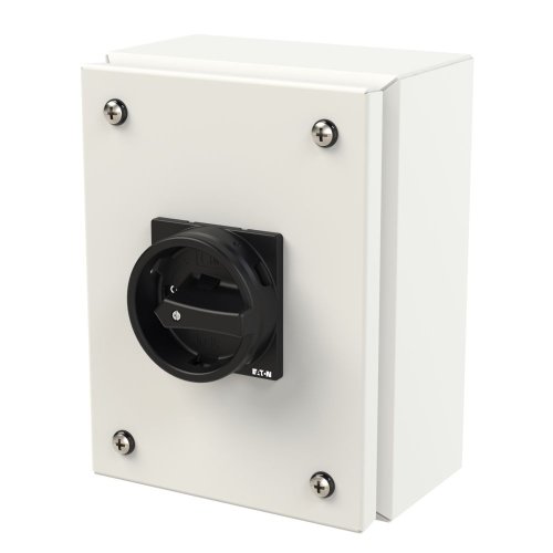 Eaton Stalen behuizing met nokkenschakelaar 20A 3P draaigreep zwart vergrend - Eaton 197381 l - 20063784