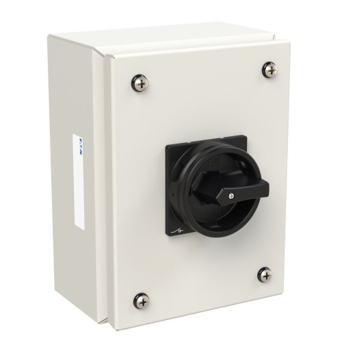 Eaton Stalen behuizing met nokkenschakelaar 20A 3P draaigreep zwart vergrend - Eaton 197381 r - 20063784