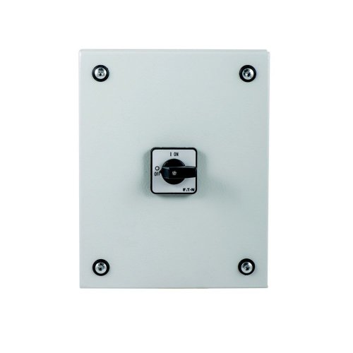 Eaton Stalen behuizing met nokkenschakelaar 32A 6P draaigreep zwart 1NO/1NC - Eaton 197389 c - 20063800