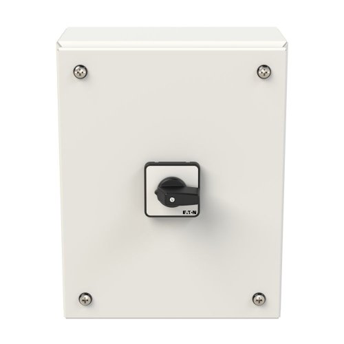 Eaton Stalen behuizing met omschakelaar 20A 4P draaigreep 1-2 - Eaton 197396 c - 20063769