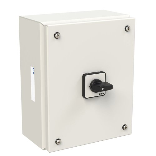 Eaton Stalen behuizing met omschakelaar 20A 4P draaigreep 1-2 - Eaton 197396 r - 20063769