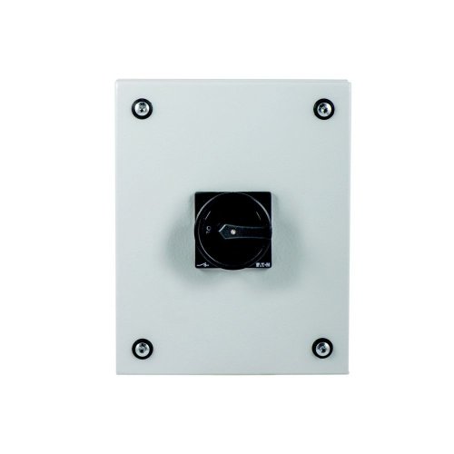 Eaton Stalen behuizing met nokkenschakelaar 32A 6P draaigreep zwart vergrend - Eaton 197413 c - 20063796