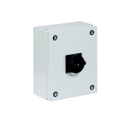 Eaton Stalen behuizing met nokkenschakelaar 32A 6P draaigreep zwart vergrend - Eaton 197413 r - 20063796