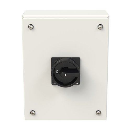 Eaton Stalen behuizing met nokkenschakelaar 20A 8P draaigreep zwart vergrend - Eaton 197448 c - 20063775