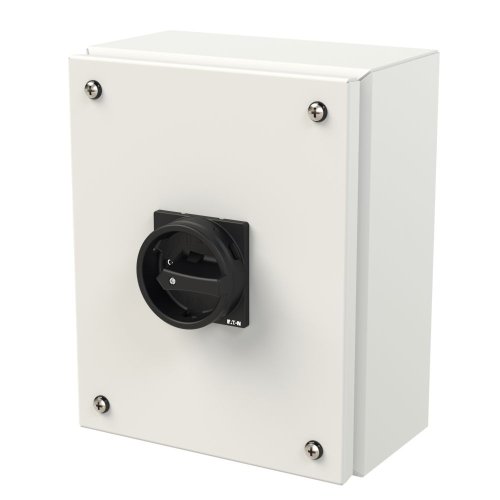 Eaton Stalen behuizing met nokkenschakelaar 20A 8P draaigreep zwart vergrend - Eaton 197448 l - 20063775