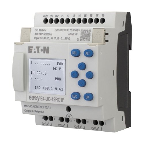 EATON easy logische module 12/24v EASY-E4-UC-12RC1P - Eaton 197504 l - 20063807