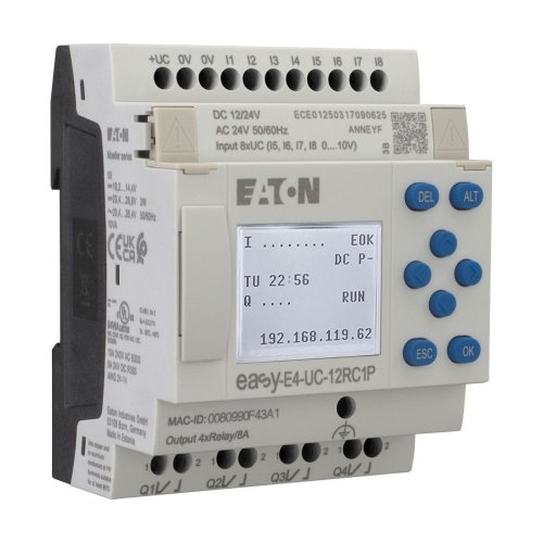 EATON easy logische module 12/24v EASY-E4-UC-12RC1P - Eaton 197504 r - 20063807