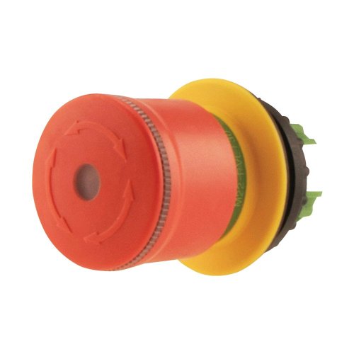 Eaton NOOD-UIT, rood, 30 mm, 5mm, draaiontgrendeld, verlicht, 22,5 mm montag - Eaton 197538 l - 20063814