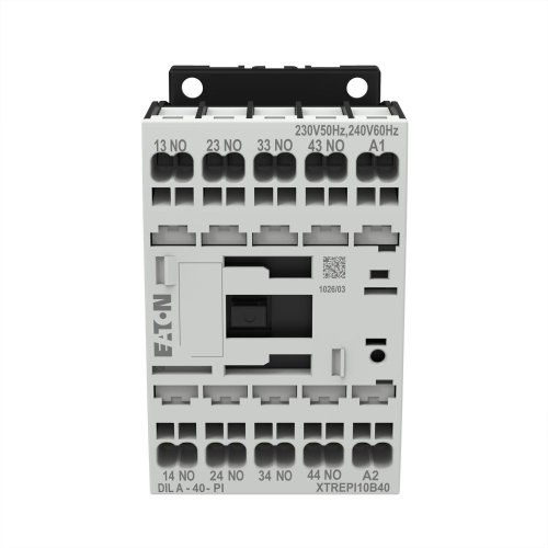 Eaton Hulprelais DILA-40(230V50HZ,240V60HZ), 4m, 0v, Push-in - Eaton 199204 c - 20063935