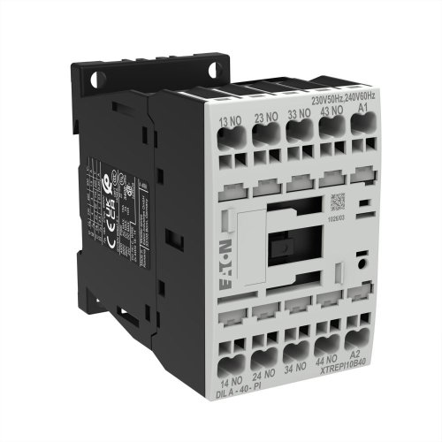 Eaton Hulprelais DILA-40(230V50HZ,240V60HZ), 4m, 0v, Push-in - Eaton 199204 r - 20063935