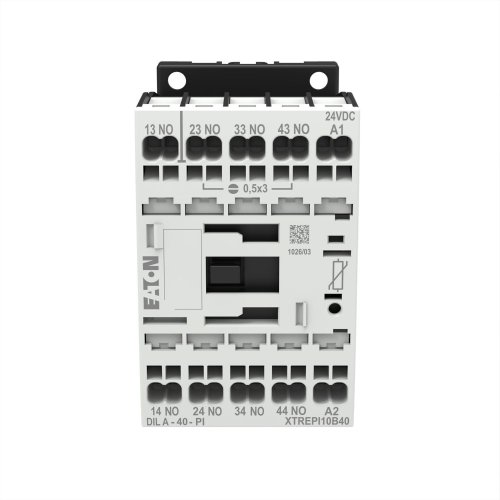 Eaton Hulprelais DILA-40(24VDC), 4m, 0v, Push-in - Eaton 199208 c - 20063939