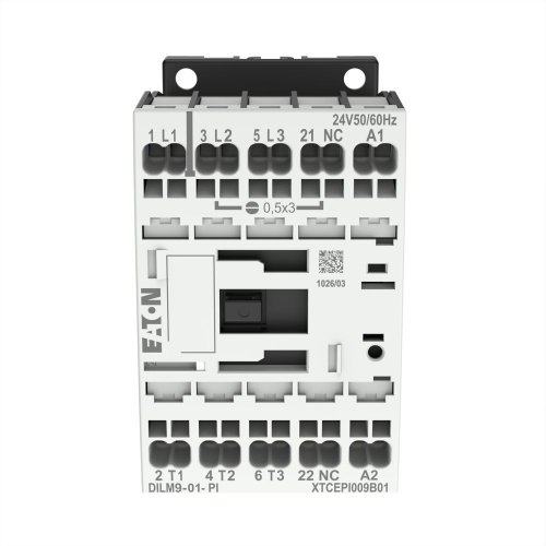 Eaton Magneetschakelaar DILM9-01(24V50/60HZ), 4kW, 0m, 1v, Push-in - Eaton 199236 c - 20063967