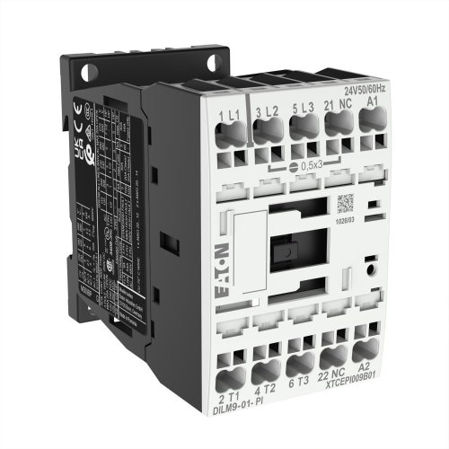 Eaton Magneetschakelaar DILM9-01(24V50/60HZ), 4kW, 0m, 1v, Push-in - Eaton 199236 r - 20063967