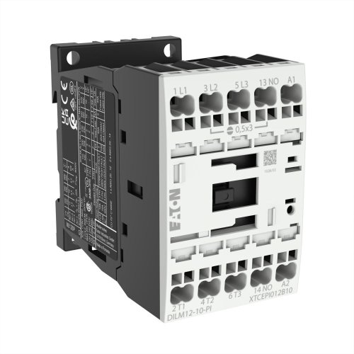 Eaton Magneetschakelaar DILM12-10(220V50/60HZ), 5,5kW, 1m, 0v, Push-in - Eaton 199241 r - 20064190
