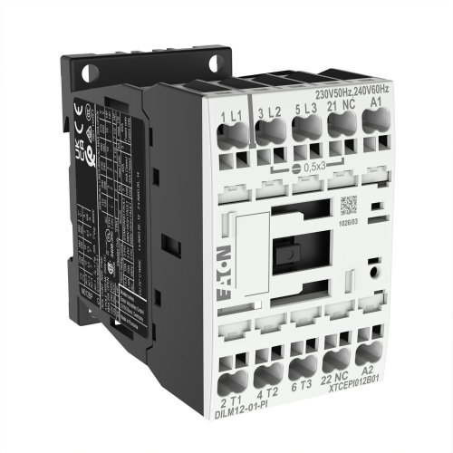Eaton Magneetschakelaar DILM12-01(230V50HZ,240V60HZ), 5,5kW, 0m, 1v, Push-in - Eaton 199244 r - 20063975
