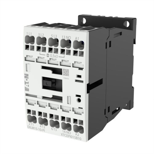 Eaton Magneetschakelaar DILM15-10(220V50/60HZ), 7,5kW, 1m, 0v, Push-in - Eaton 199251 l - 20064194