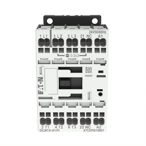 Eaton Magneetschakelaar DILM15-01(24V50/60HZ), 7,5kW, 0m, 1v, Push-in - Eaton 199256 c - 20063987