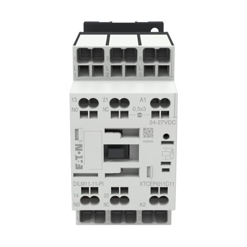 Eaton Magneetschakelaar DILM11-11(24VDC) (24-27VDC), 4kW, 1m, 1v, Push-in - Eaton 199273 c - 20064004