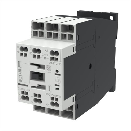Eaton Magneetschakelaar DILM11-11(24VDC) (24-27VDC), 4kW, 1m, 1v, Push-in - Eaton 199273 l - 20064004