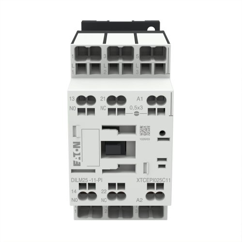 Eaton Magneetschakelaar DILM25-11(220V50/60HZ) 11kW, 1m, 1v, Push-in - Eaton 199285 c - 20064208