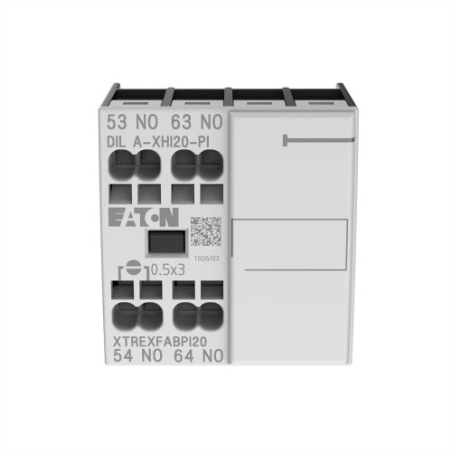 Eaton Hulpcontactblok, 2m, 0v, frontmontage, DILA, DILM7 - DILM15, Push-in - Eaton 199313 c - 20064044