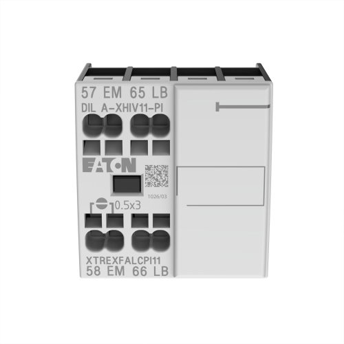 Eaton Hulpcontactblok, 1mv, 1vn, frontmontage, DILA, DILM7 - DILM15, Push-in - Eaton 199316 c - 20064047