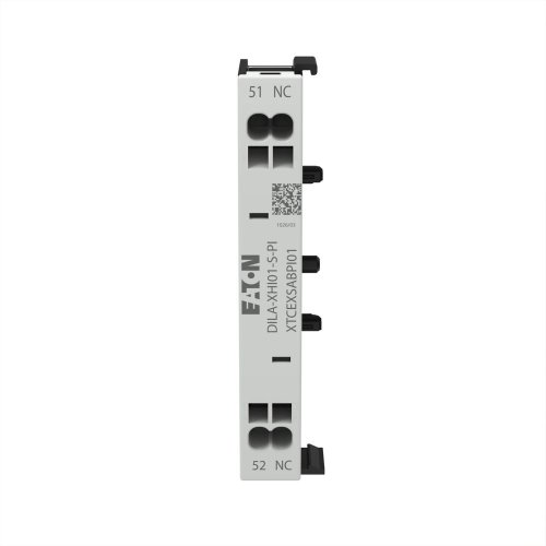 Eaton Hulpcontactblok, 0m, 1v, zijmontage, DILA, DILM7 - DILM15, Push-in - Eaton 199324 c - 20064055