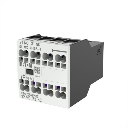 Eaton Hulpcontactblok, 0m, 2v, frontmontage, DILM7 - DILM15, Push-in - Eaton 199457 l - 20064080