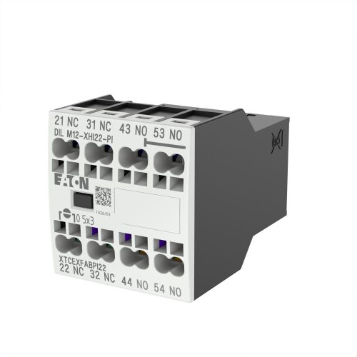 Eaton Hulpcontactblok, 2m, 2v, frontmontage, DILM7 - DILM15, Push-in - Eaton 199458 l - 20064081