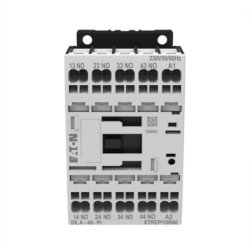 Eaton Hulprelais DILA-40(230V50/60HZ), 4m, 0v, Push-in - Eaton 199636 c - 20064175