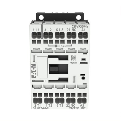 Eaton Magneetschakelaar DILM12-01(220V50/60HZ), 5,5kW, 0m, 1v, Push-in - Eaton 199653 c - 20064192
