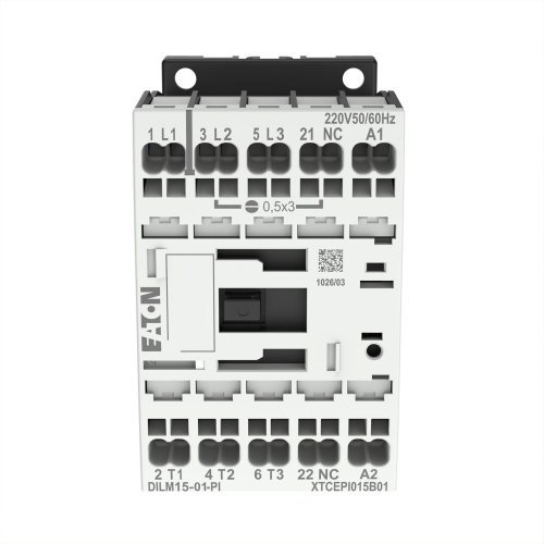 Eaton Magneetschakelaar DILM15-01(220V50/60HZ), 7,5kW, 0m, 1v, Push-in - Eaton 199657 c - 20064196