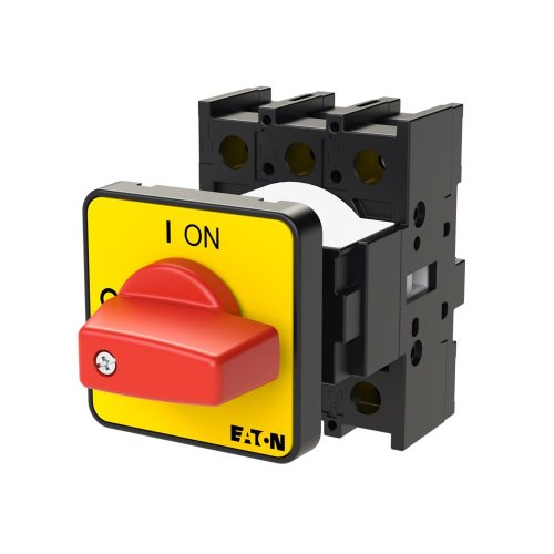Eaton AAN-UIT-schakelaar, 3-polig, 40 A, NOOD-UIT-functie, eengats frontinbo - Eaton 199905 l - 20064247