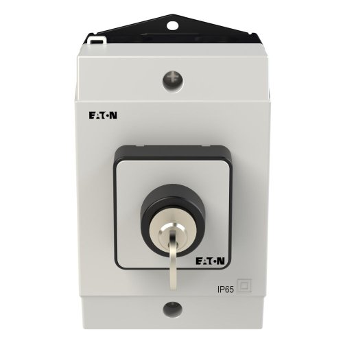 Eaton AAN-UIT-schakelaar, 2-polig, 20 A, Sleutelbediening S-T0, Frontplaat 0 - Eaton 207063 c - 20064420
